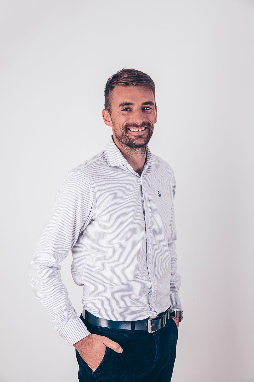 Portrait de Florentin Huaumé, fondateur de FH Finances
